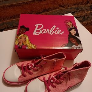 Awesome Barbie Shoes/Sneakers, Pink Colorway, Women's Size 5, Brand New With Box